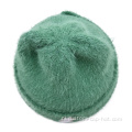Winter Mohair gebreide beanie hoeden